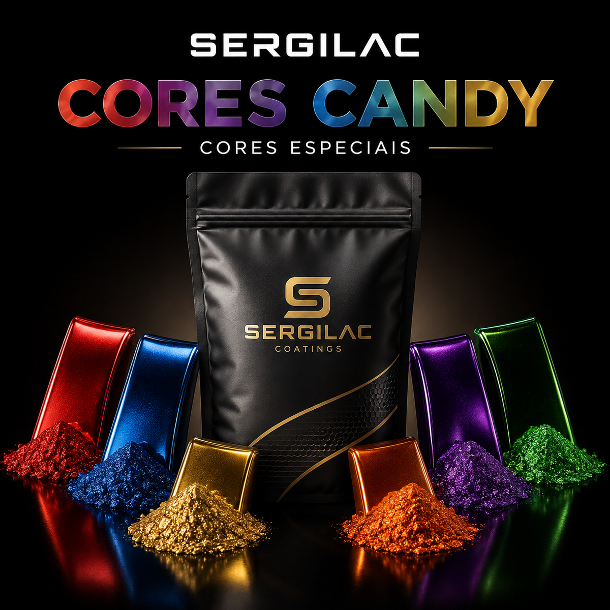 Cores Candy + Cores Especiais