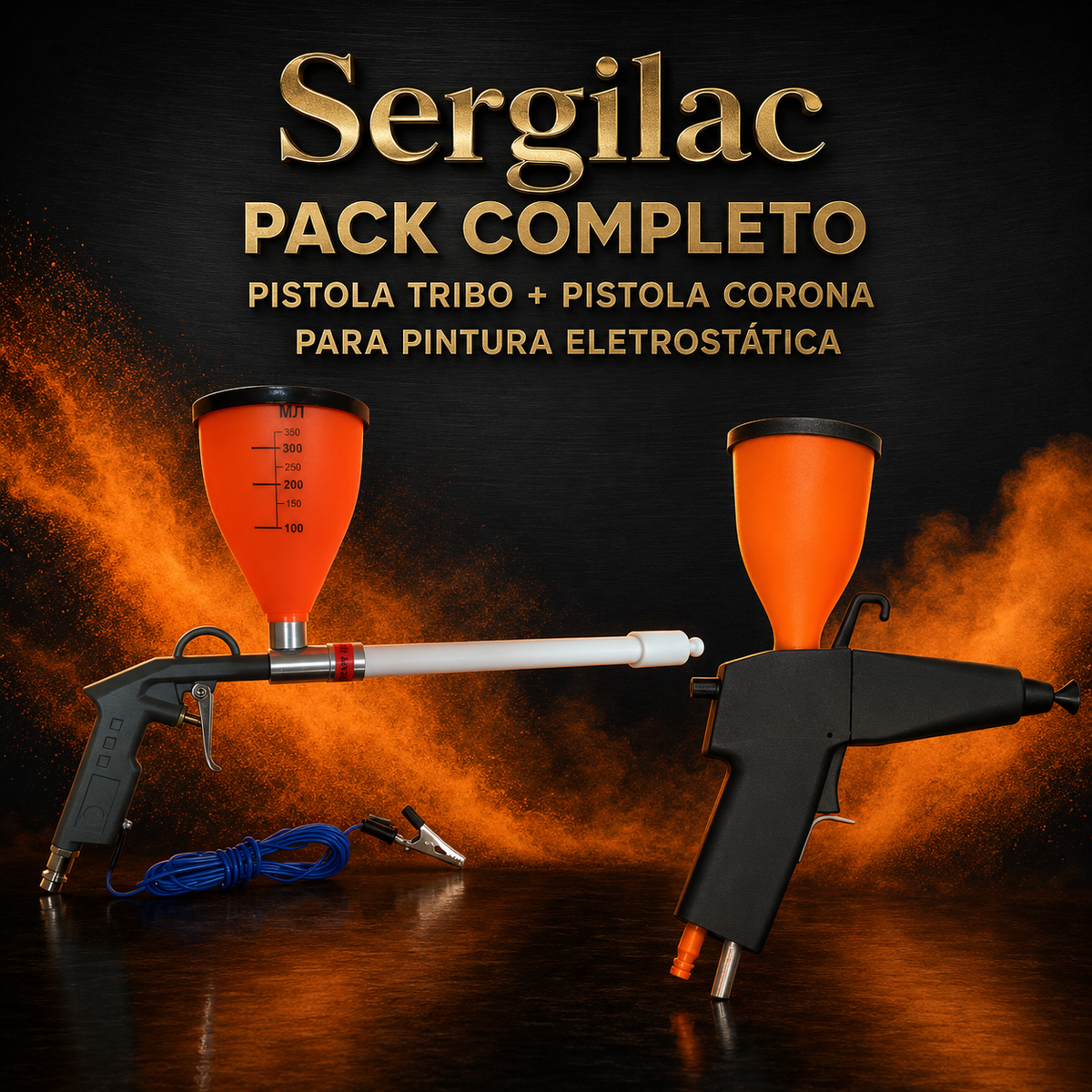 Pistolas para Pintura Eletrostática