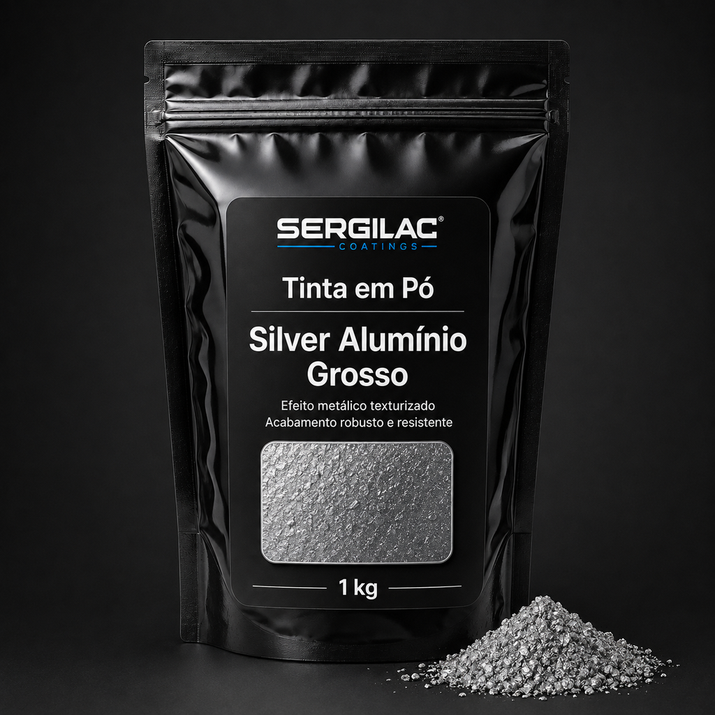 Silver alumínio grosso 1 kg