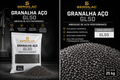 Granalha de aço Gl50 25kg