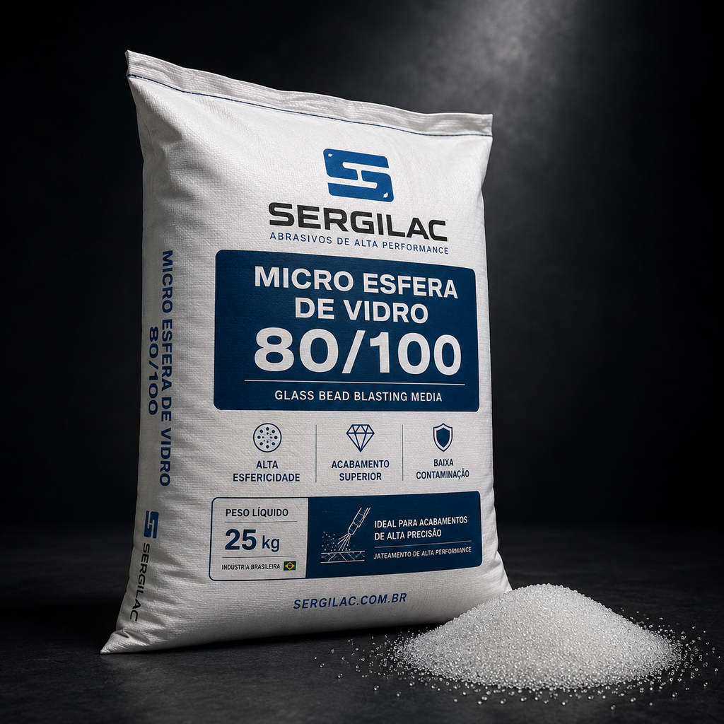 Micro esfera de vidro  25kg