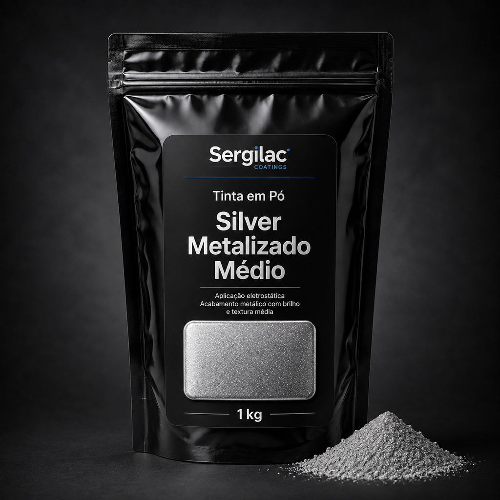 Silver alumínio médio 1kg