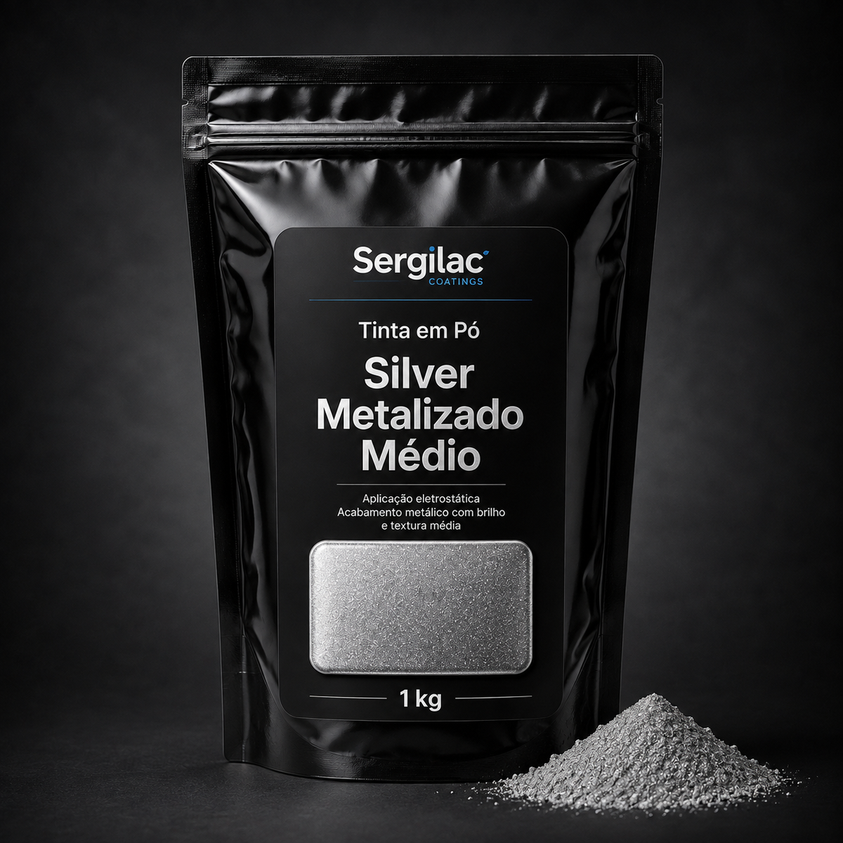 Silver alumínio médio 1kg